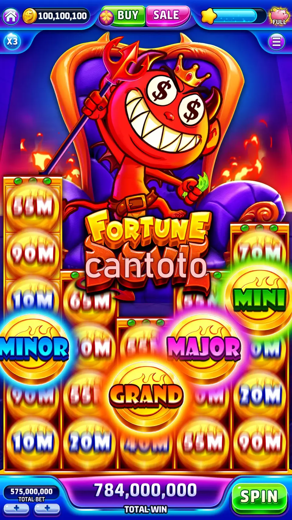 cantoto Masuk